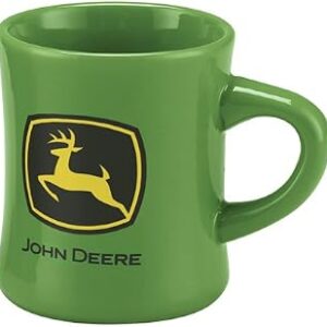 John Deere Stoneware Green Ceramic Tea Coffee Dinner Mug,10 ounce