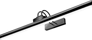 26 Wireless Picture Lights, Rechargeable Battery Art Display Light with Remote Control, Dimmable/Timer Off Dartboard Light, 3 Lighting Modes Full Metal Painting Display Lights(Black-1 Pack)
