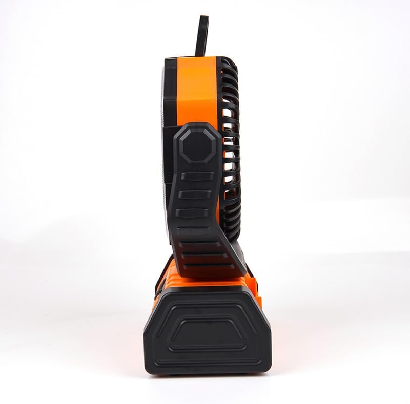 Ventiladores de camping con batería con linterna LED de luz LED 20000mAh recargable portátil con rotación de 360° - Imagen 4