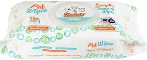 Txakur pet Wipes for Dogs and Cats Hypoallergenic Natural Products for Cleansing from Nose to Tail 100 Count 8x7in Wipes Perfect for Grooming and Cleaning Made in the USA Fragance-Free