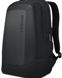 Lenovo - Legion 17” Armored Backpack – Gaming Laptop Bag – Double Layered Protection – Dedicated Storage Pockets – Durable Pack with EVA Front Shield