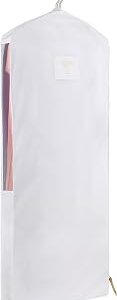 Hayden Hill Luxury Organic Cotton Garment Storage Bag - Long 58 Dress Bag - Breathable & Moth-Proof For Full Length Clothing, Dresses & Coats - Clothes Bags for Hanging Organization - Carbon Neutral