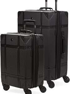 SwissGear 7739 Hardside Luggage Trunk with Spinner Wheels, Blush, 2-Piece Set (19/26)