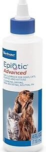 Virbac EPIOTIC® Advanced Ear Cleanser | Powerful and Gentle Cleanser For Dogs and Cats of all ages, 4 oz