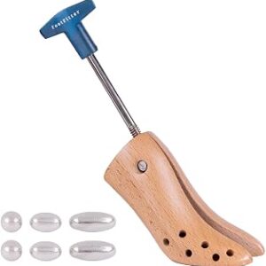 FootFitter Premium Women’s High Heel Stretcher for 3” to 6” Pumps, Stretches & Widens Tight Shoes, Pumps & Stilettos One-Way Expander - Small (US 4-6)