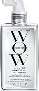 COLOR WOW Dream Coat Anti-Humidity Treatment Spray – Anti-Frizz Hair Smoothing Spray with Built-in Heat Protectant, Award-Winning Leave In Treatment for Glassy Smooth, Shiny Styles up to 3-4 Washes