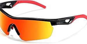 Kids Sunglasses Polarized Youth Baseball Sunglasses Softball Cycling Sports Sun Glasses Boys Girls