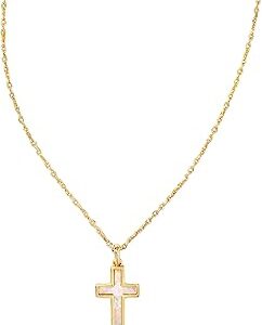 Kendra Scott Cross Pendant Necklace for Women, Fashion Jewelry