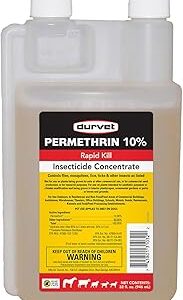 DURVET 2253432 Permethrin - EC 10 Percent - Concentrate - 32 Ounces