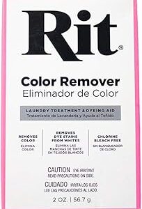 All Purpose Concentrated Rit Dye Powder Multi-Packs for Clothing, Décor, and Crafts – Color Remover (1 Pack)