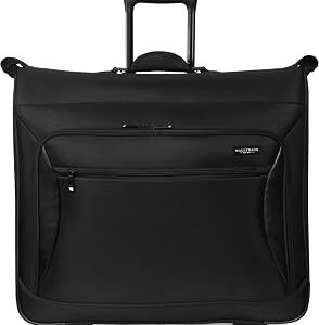 WallyBags® Solutions Rolling Garment Bag, Multiple Hangers and Made for Men and Women