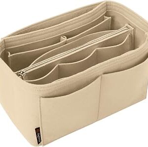 OMYSTYLE Purse Organizer Insert, Felt Tote Bag Organizer Insert with 5 Sizes, Handbag Dividers for Inside Purse, Compatible with Longchamp, Neverful, Speedy and More