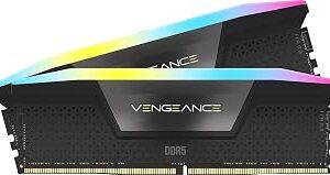 CORSAIR Vengence RGB DDR5 RAM 32GB (2x16GB) 6000MHz CL36-44-44-96 1.35V Intel XMP 3.0 Computer Memory – Black (CMH32GX5M2E6000C36)