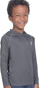 Hoodies for Boys Outdoor Recreation Shirts - Youth Athletic Tops Sun Protection UPF 50+