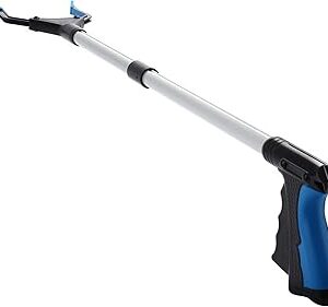 Grabber Reacher Tool, 32 Grabbers for Elderly, Lightweight Extra Long Handy Trash Claw Grabber, Mobility Aid Reaching Assist Tool for Trash Pick Up, Nabber, Litter Picker, Arm Extension (Blue)