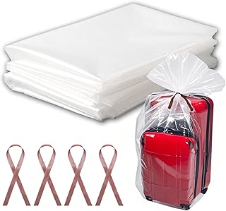 Large Clear Plastic Bags, 40 x 60 Moistureproof Dustproof Large Storage Bags, Reusable Giant Extra Luggage Storage Bags for Luggage, Suitcase,Furniture, Chair, Kids Bike (20)