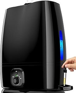 Everlasting Comfort 6L Humidifiers for Bedroom, Quiet 50HR Runtime No-Filter Supersized Cool Mist Humidifier Large Room for Whole House, Plants, Baby Nursery, Allergies, Dry Skin, Congestion, Indoor