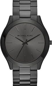 Michael Kors Oversized Slim Runway Men's Watch, Stainless Steel Watch for Men