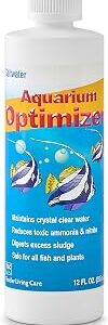 TLC Products, Saltwater Aquarium Optimizer, Crystal Clear Water Treatment, Reduces Ammonia, 12 oz (355ml)