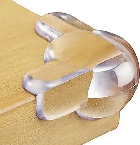 Corner Protectors for Baby (12 Pack) - Patented - New & Improved Edge Protector for Baby – Transparent Corner Protectors - Baby Safety Products to Baby Proof Corners and Edges