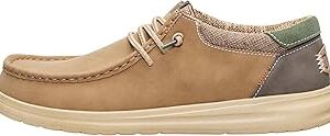 HEYDUDE Men's Paul | Men’s Shoes | Men's Lace Up Loafers | Comfortable & Light-Weight