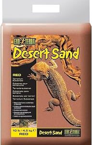 Exo Terra Desert Sand, 10-Pound, Red for All Breed Sizes
