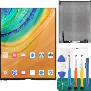 for iPad 9 (2021) 10.2’’ Screen Replacement for iPad 9 (9th Generation) LCD Display A2602 A2603 A2604 A2605 Screen Replacment with Repair Kits(Black, Not Include Digitizer)