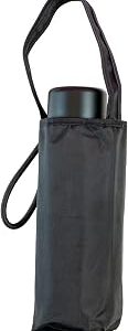 Totes MICRO MINI PURSE MANUAL UMBRELLA-MANY STYLES (Black Square)