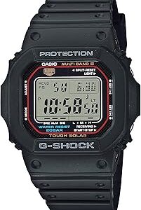 Casio G-Shock GW-M5610U-1 Men's Solar Black Resin Sport Watch