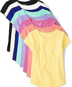 The Children's Place Girls Short Sleeve High Low Tee