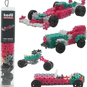 Mechanicals - Road Racers - 165 Pieces STEM/STEAM Interlocking Connecting Building + Construction Toy, for Open + Imaginative Play Kids Ages 6+