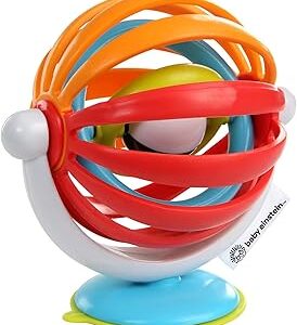 Baby Einstein Sticky Spinner BPA-Free High Chair Activity Toy, Ages 3 Months+