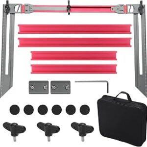 Stair Tread Template Tool – Adjustable Stair Measuring Tool for Treads and Risers, Aluminum Stair Scribe Tool for Accurate Layout, Shelf and Stair Installation Projects