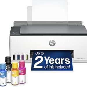 HP Smart Tank 5101 Wireless All-in-One Refillable Printer, Scanner, Copier with 2 years of Ink included, Wireless printer-for-home use an EcoTank Alternative (1F3Y0A)