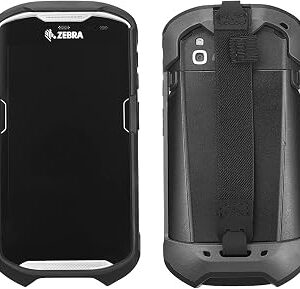 Protective Cover Case Rugged Boot with Hand Strap for Zebra TC51 TC52 TC56 TC57 TC510K,Case for Handheld Barcode Touch Mobile Computer,Scanner Accessories(Black)