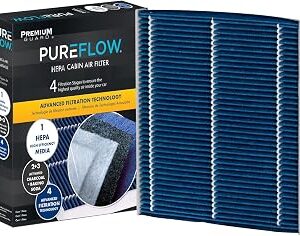 PureFlow HEPA Cabin Air Filter PC99454HX | Fits 2023-18 Jeep Wrangler, 2023-20 Gladiator