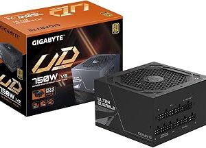 GIGABYTE UD750GM PG5 V2-750W 80 Plus Gold Certified - PCIe5.1 Ready - ATX3.1 - Fully Modular Power Supply (GP-UD750GM PG5 V2)