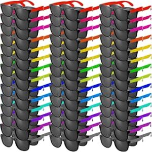 100 Pcs Sunglasses Party Favors bulk,Neon Sunglasses with UV Protection