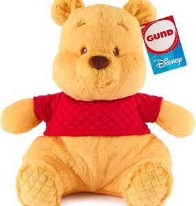 GUND Disney Official Winnie the Pooh Oh So Snuggly Plush, Teddy Bear Stuffed Animal for Babies and Infants, Yellow, 12.5”