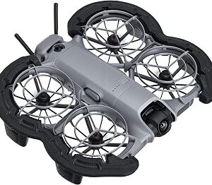 STARTRC Propeller Guard for DJI Neo 2 Accessories, Anti-Collision Height Increasing Protective Cover for DJI Neo 2 Drone Protection (Black)