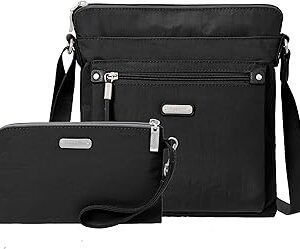 Baggallini womens Go Bagg With Rfid Phone Wristlet
