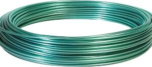 Hillman Green Vinyl Jacketed Multi-Purpose Cable Wire, 100', Safe Work Load for 100 Pounds | 41585